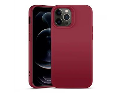 ESR iPhone 12 Pro Max Cloud Θήκη Σιλικόνης, Wine Red