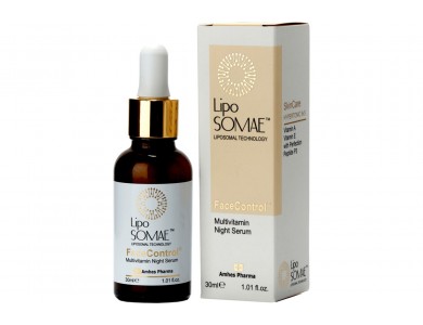 LipoSOMAE Face Control® Ενυδατικό & Αντιγηραντικό Serum Προσώπου με Ρετινόλη & Βιταμίνη E 30ml