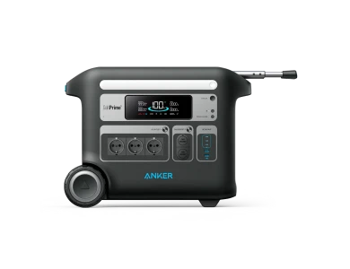 Anker 767 PowerHouse Portable Power Station, 2300 W/2048 Wh, 220 AC, 100W USB-C PD with LiFeP04 Battery