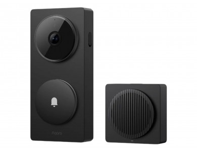 Aqara Doorbell Camera Hub G410 Έξυπνο Κουδούνι με Κάμερα 2K, Black