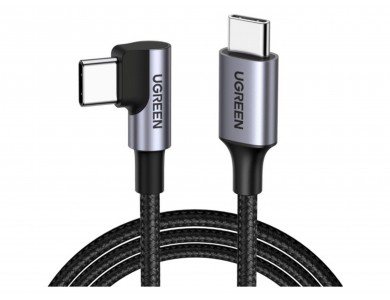 Ugreen Καλώδιο USB-C σε Γωνιακό USB-C 60W 3m