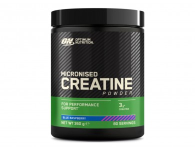 Optimum Nutrition Micronised Creatine Μονοϋδρική Κρεατίνη 360g, Blue Raspberry