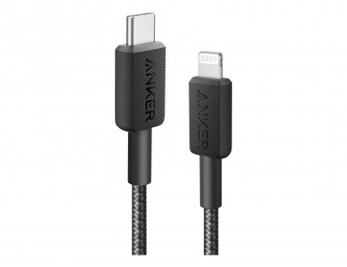 Anker 322 Καλώδιο USB-C σε Lightning 0.9m, Black