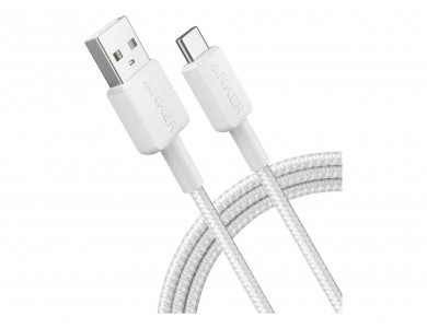 Anker 322 Καλώδιο USB-A σε USB-C 1.8m, White
