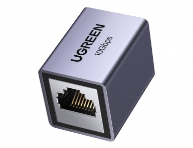 Ugreen Αντάπτορας Προέκτασης Δικτύου RJ45 Male-Male 10Gbps