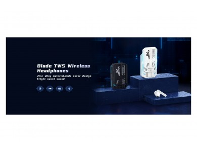 Recci Razor REP-W51, Αδιάβροχα Bluetooth 5.3 Ακουστικά IPX7 με Διάρκεια Μπαταρίας έως 30 Ώρες, White - ΑΝΟΙΓΜΕΝΗ ΣΥΣΚΕΥΑΣΙΑ