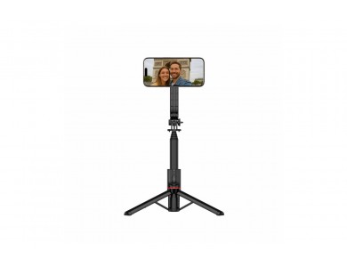 Swissten Bluetooth Magsafe Selfie Stick & Τρίποδο με Remote, 105cm Επεκτεινόμενο Wireless Handheld - ΑΝΟΙΓΜΕΝΗ ΣΥΣΚΕΥΑΣΙΑ