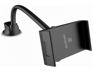 Swissten S-GRIP T1-HK, Βάση Κινητού & Tablet Αυτοκινήτου 3.5" - 10.5" με Ρυθμιζόμενα Άγκιστρα, Black