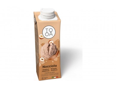 Nocciola TooA Gelato με Φουντούκια Ιταλίας από 100% Φυσικά Συστατικά Χωρίς Συντηρητικά & Γλουτένη (Συσκευασία 250ml)