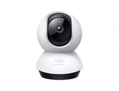 TP-Link Tapo C220 IP Κάμερα Wi-Fi 2K QHD 4MP Pan/Tilt 360° με Νυχτερινή Όραση & Αμφίδρομη Επικοινωνία, White