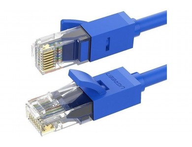 Ugreen Καλώδιο Δικτύου U/UTP Cat.6 Gigabit Ethernet 3m, Blue