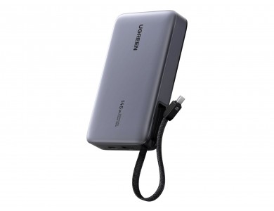Ugreen Powerbank 20000mAh 145W με Ενσωματωμένο Καλώδιο