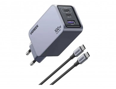 Ugreen Nexode Pro Φορτιστής 100W 3 Θυρών GaN