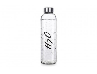 Vilde Γυάλινο Μπουκάλι Νερού 700ml με Βιδωτό Καπάκι