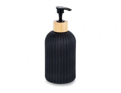 Vilde Γυάλινο Dispenser Σαπουνιού 400 ml, Black