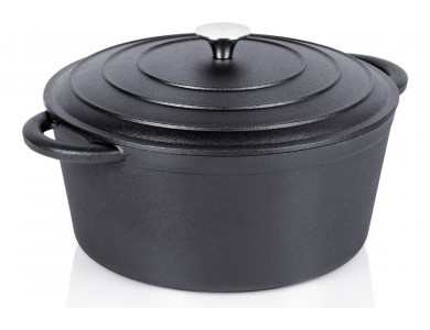 Vilde Κατσαρόλα Μαντεμένια με Καπάκι CAST LINE 28 cm, 5.9 l