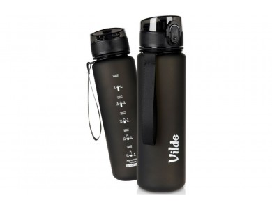 Vilde Μπουκάλι Νερού 650 ml, Black