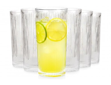 Vilde Ποτήρια Γυάλινα 320 ml, Σετ 6 τεμαχίων