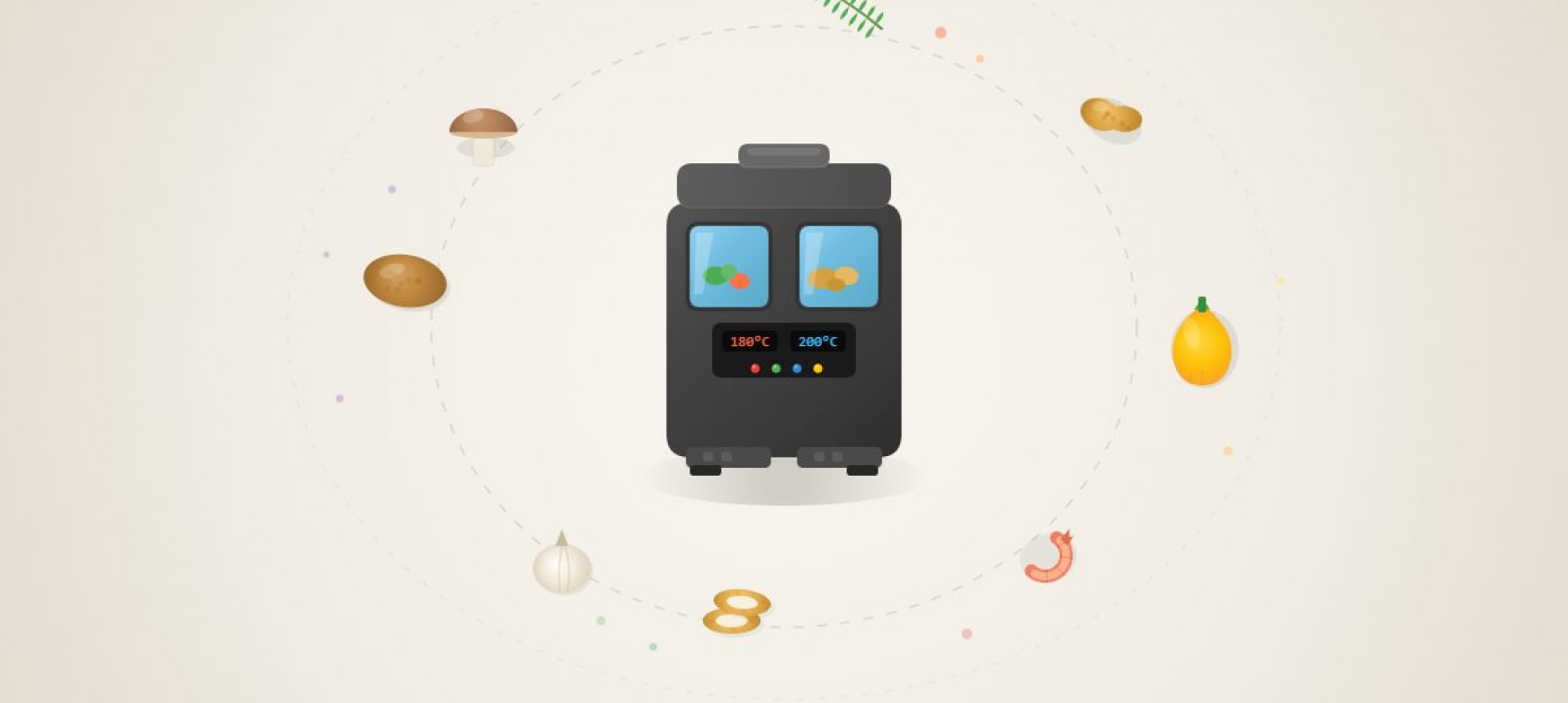 DOMO Double Fry Zone Air Fryer: Η Διπλή Ζώνη που Αλλάζει τα Δεδομένα στην Κουζίνα σου